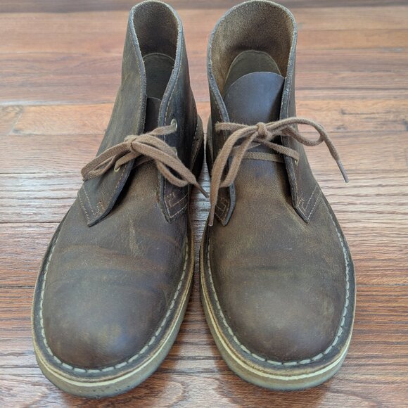 Clarks Original Waxed Leather Desert Boot - Picture 1 of 7